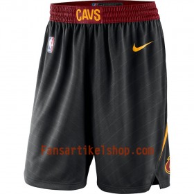 NBA Cleveland Cavaliers Herren Shorts Schwarz 2018-19 Nike Swingman